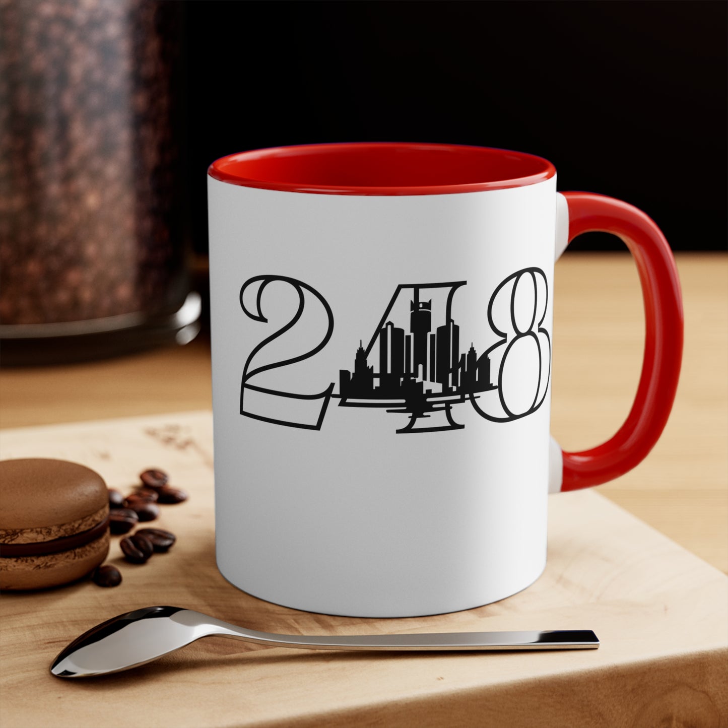 248 Skyline - Colorful Accent 11oz Mug