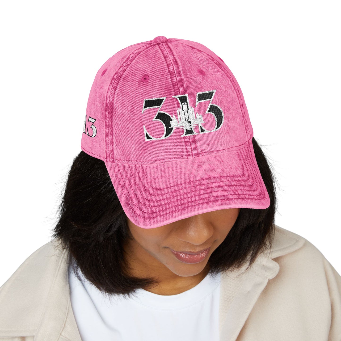 313 Skyline Vintage Embroidered Cap