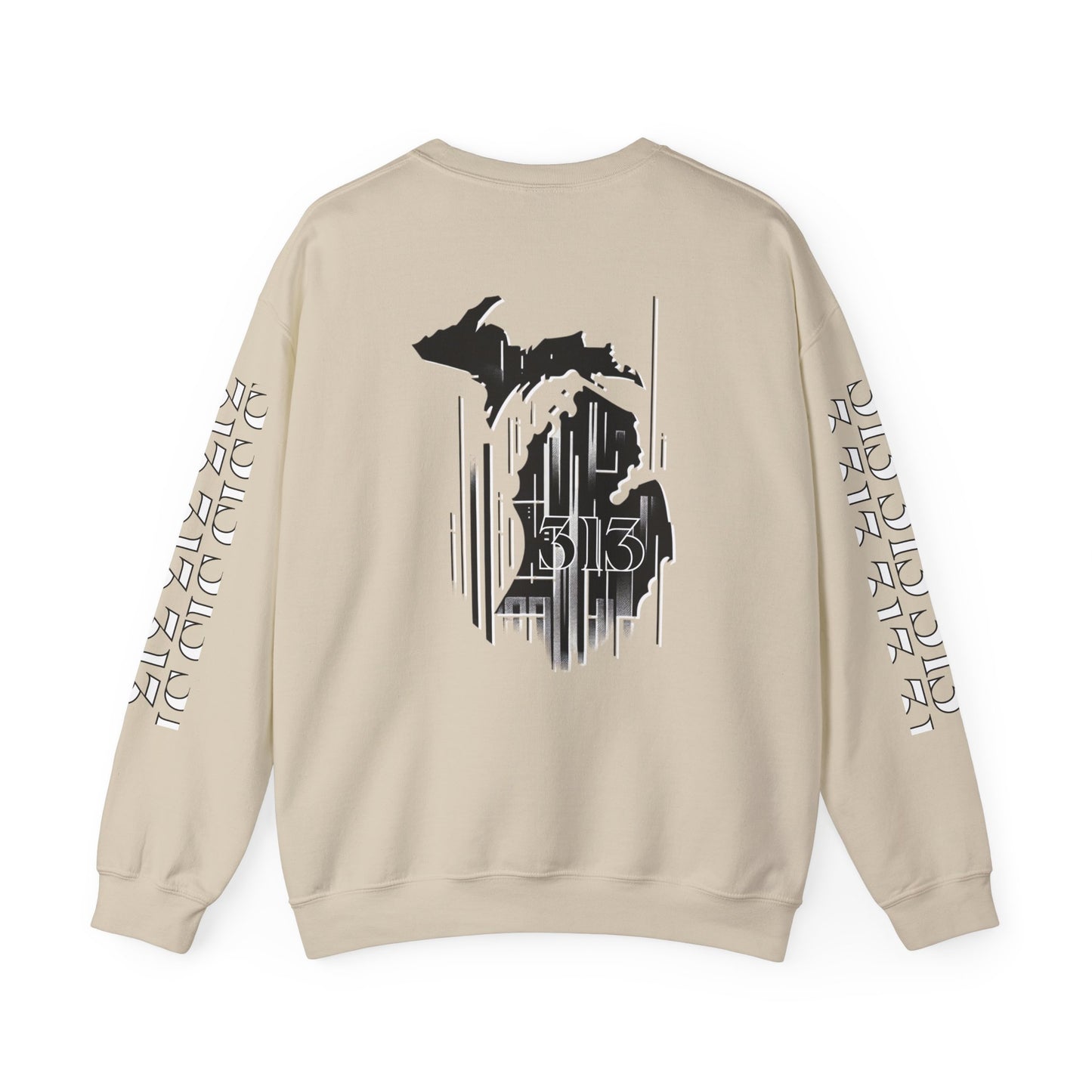 313 Skyline w Mi.Art Sweatshirt - Unisex Crewneck