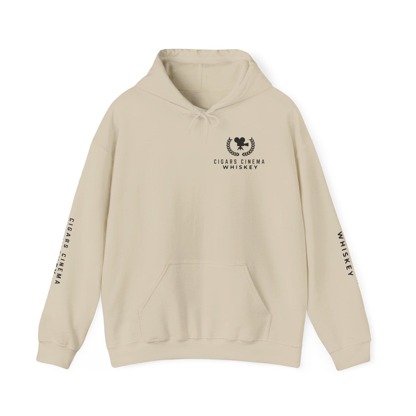 Cigars & Whiskey Bonfire Hoodie - Unisex Heavy Blend Sweatshirt