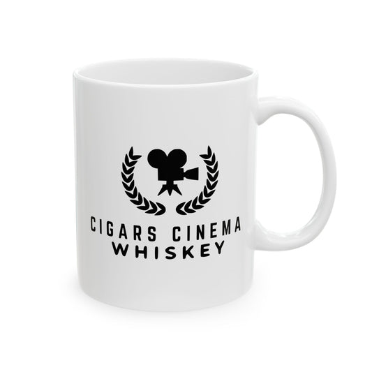 Cigars & Whiskey Ceramic Mug - Perfect Gift for Enthusiasts