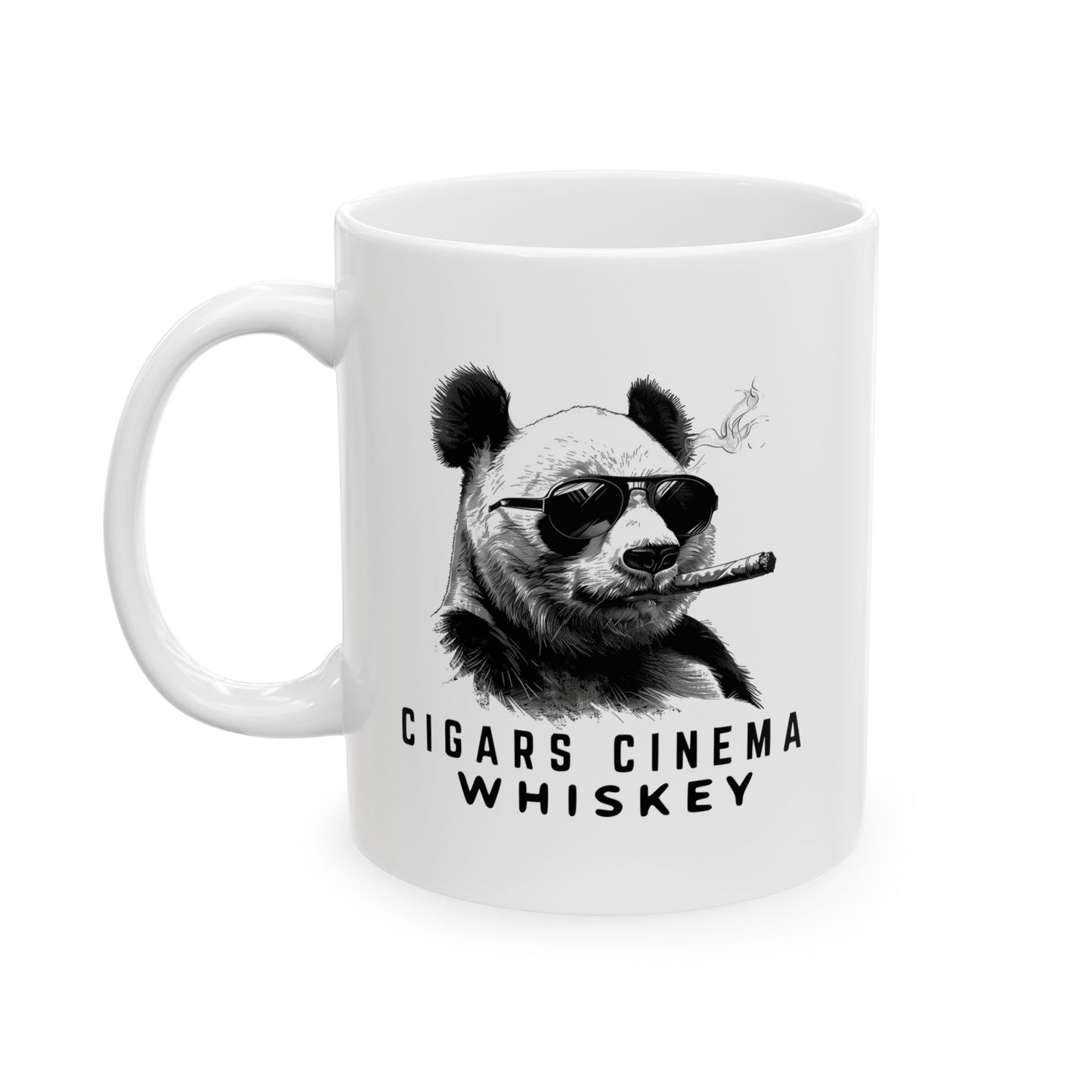 Cigars & Whiskey Ceramic Mug - Perfect Gift for Enthusiasts