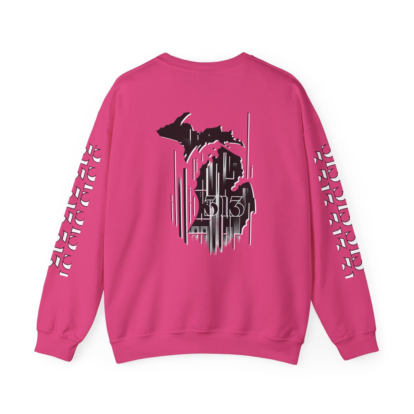 313 Skyline w Mi.Art Sweatshirt - Unisex Crewneck