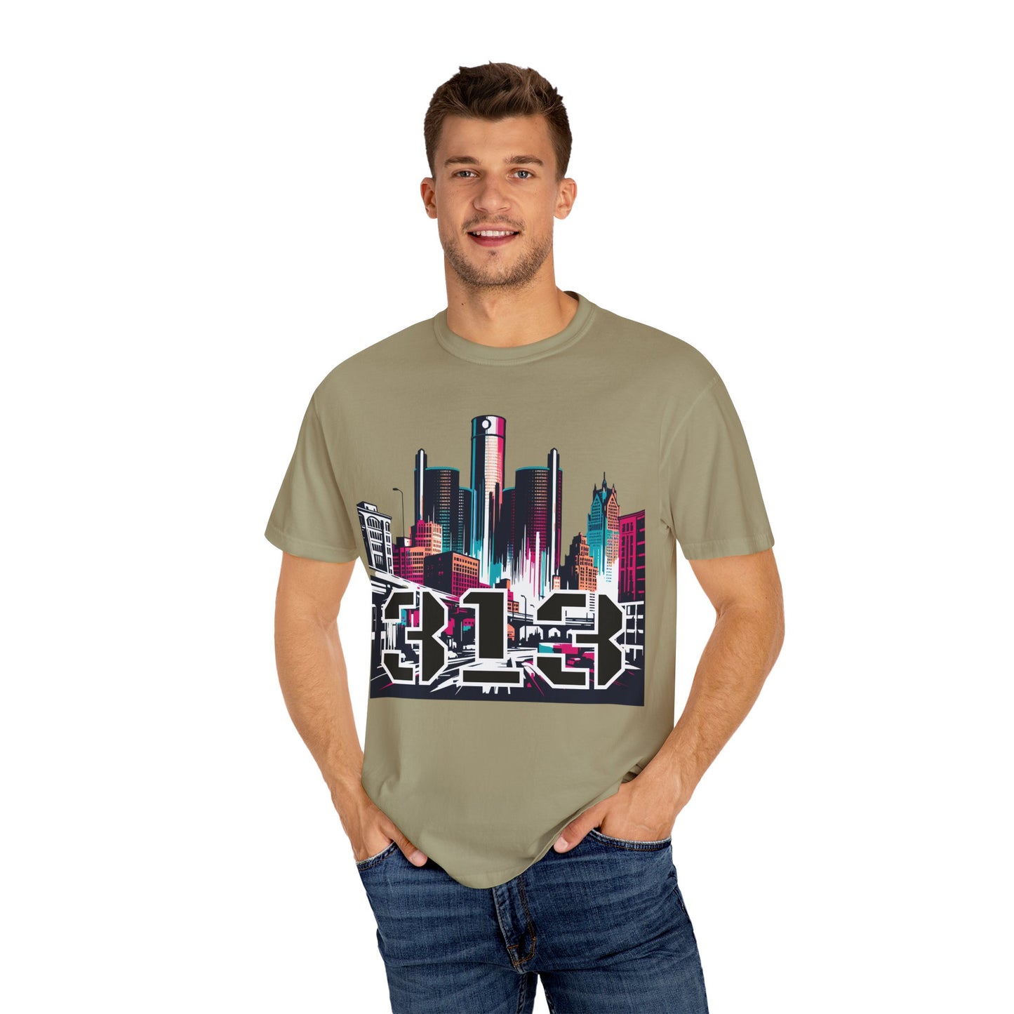 Detroit 313 Hyper Color T-shirt