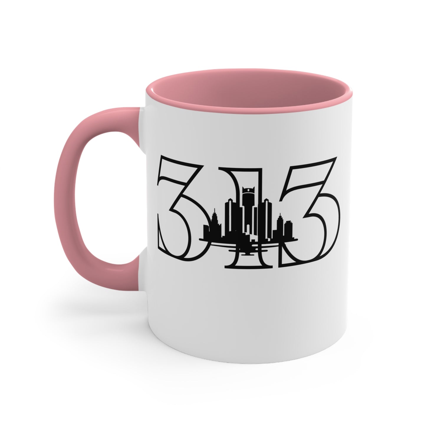 313 Skyline - Colorful Accent 11oz Mug