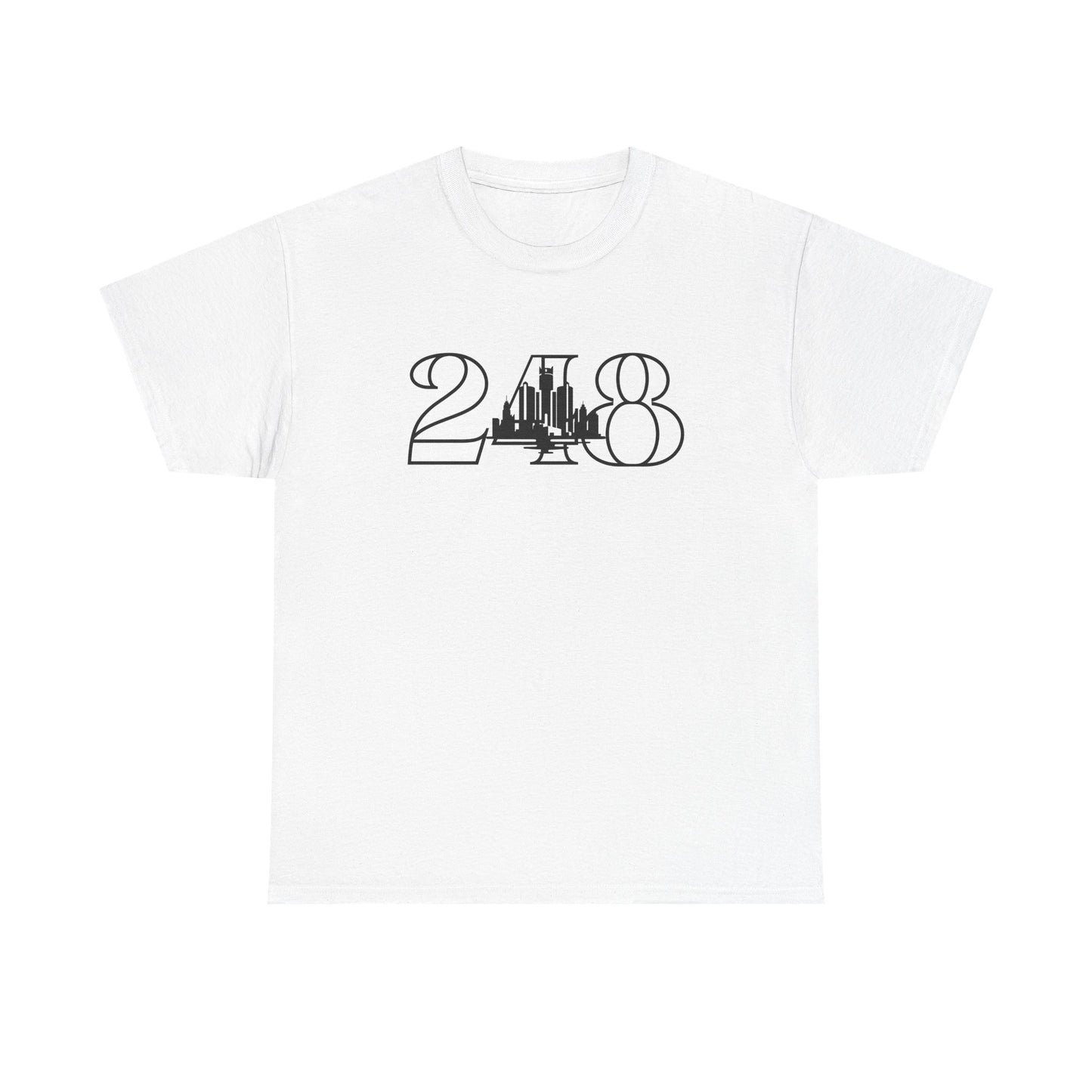248 Skyline Tee - Unisex Heavy Cotton Shirt