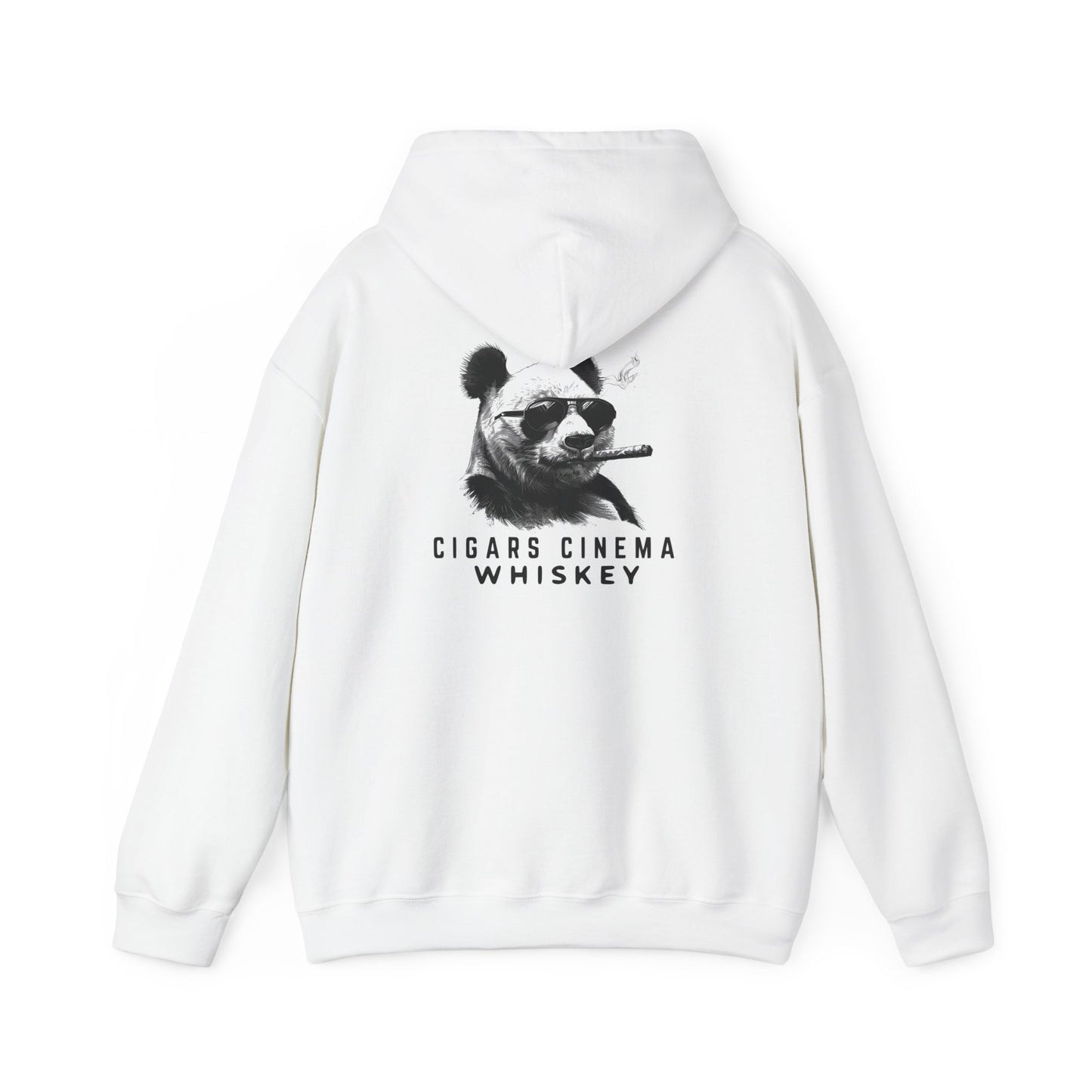 Cigars Cinema Hoodie, Cozy Unisex Sweatshirt for Film Lovers, Gift for Whiskey Enthusiasts, Perfect for Movie Nights, Holiday Apparel