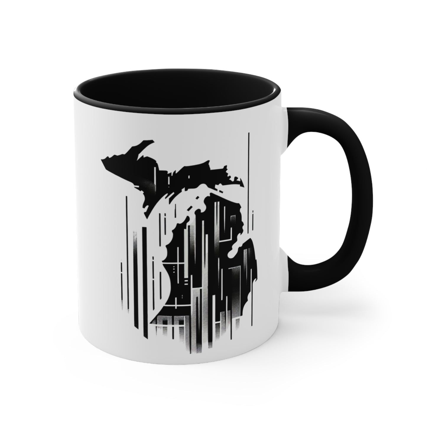 Mi-Mug Colorful Accent Mug - 11oz Coffee Cup for Nature Lovers