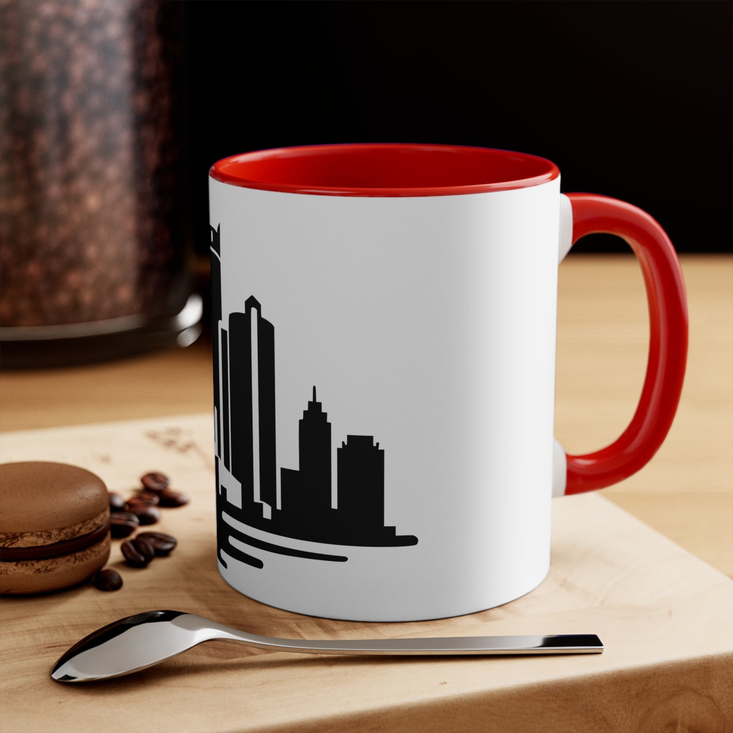 Detroit Skyline Mug - 11oz Accent Coffee Cup