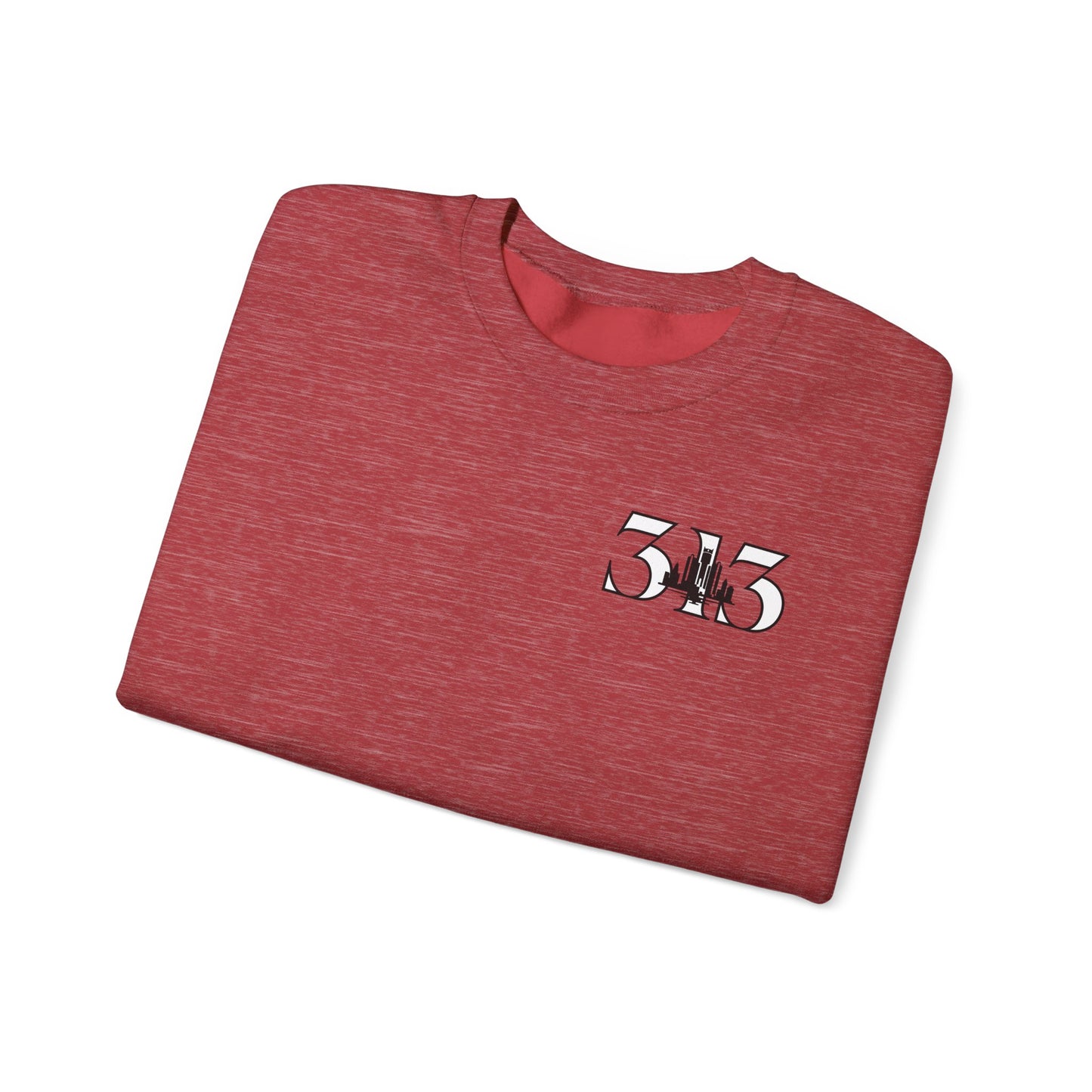 313 Skyline w Mi.Art Sweatshirt - Unisex Crewneck