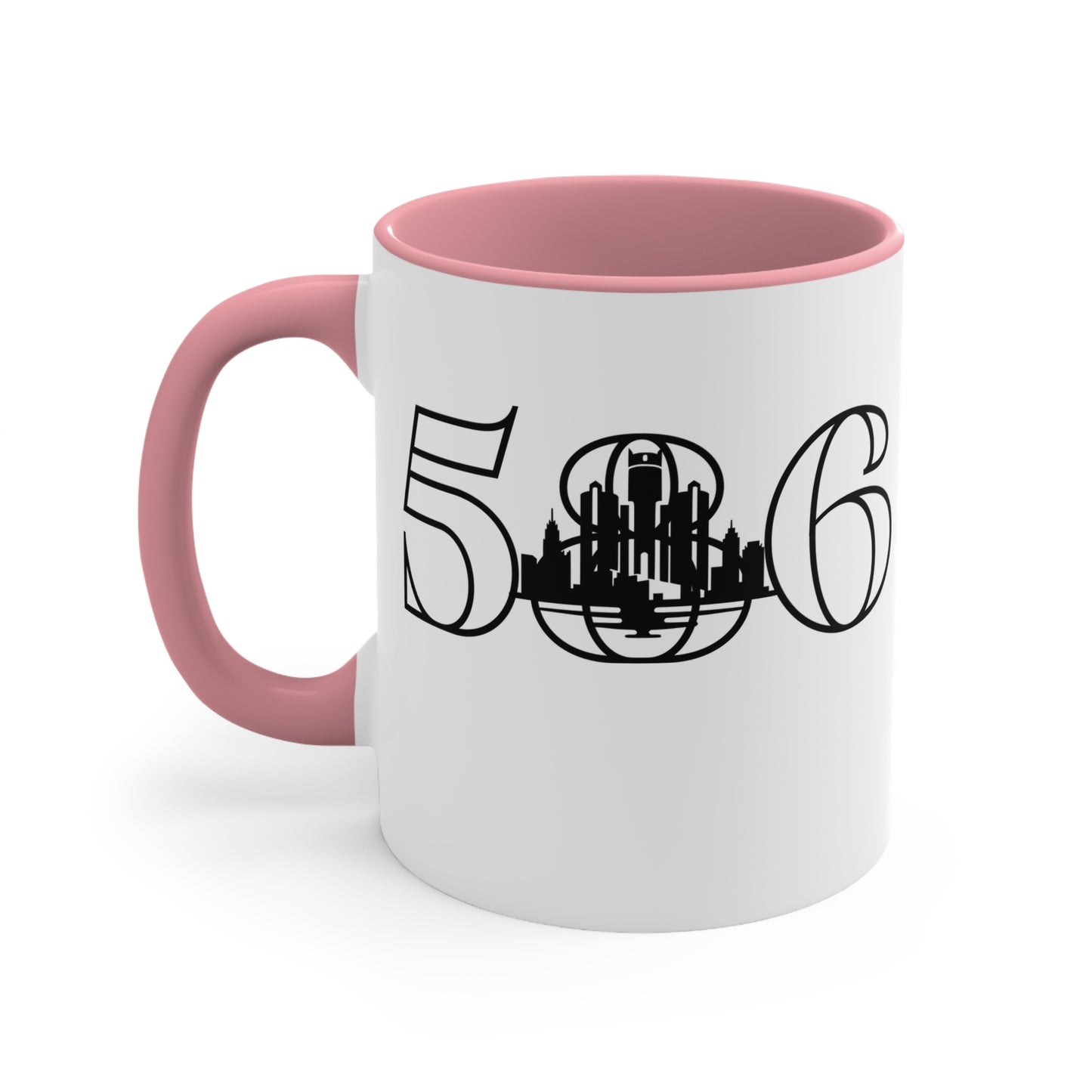 586 Skyline - Colorful Accent 11oz Mug