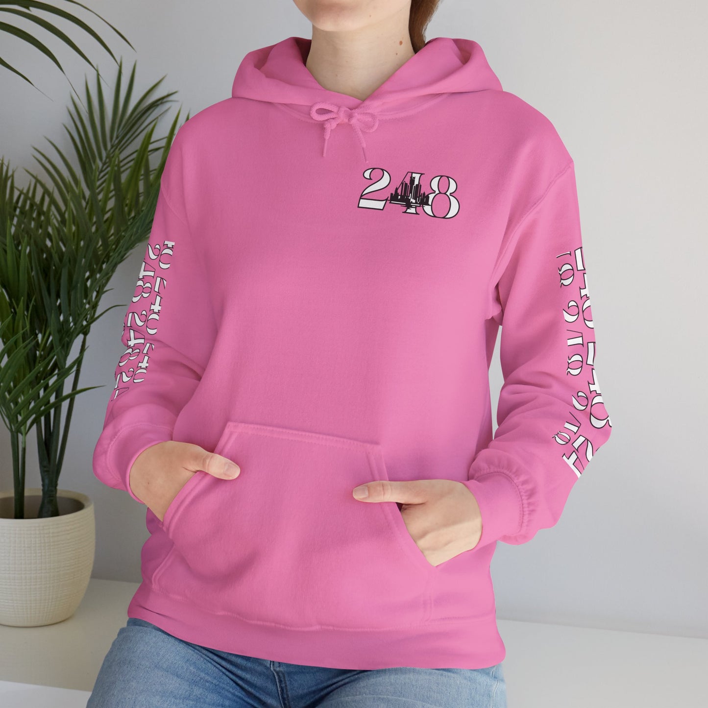 248 Skyline w Mi. Art Hoodie Sweatshirt