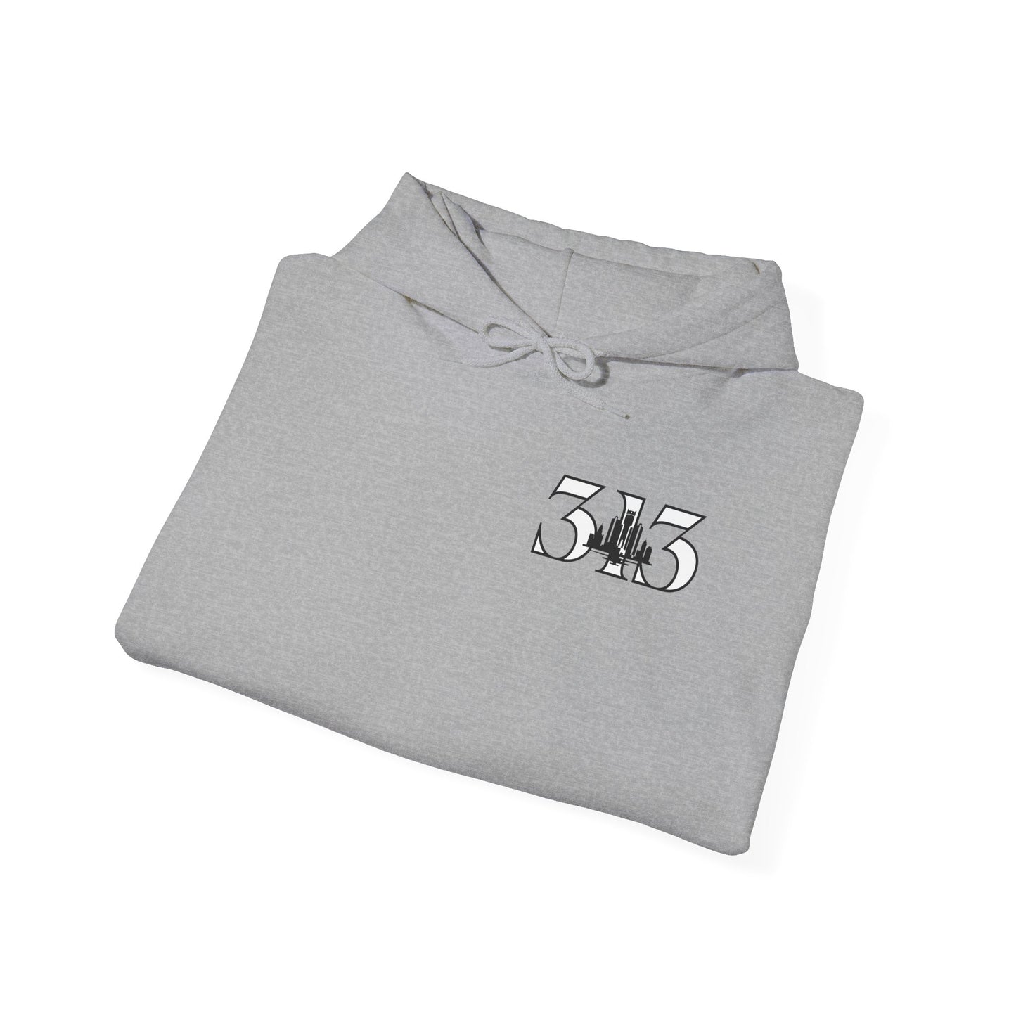 313 Skyline w Mi. Art Hoodie Sweatshirt Ver