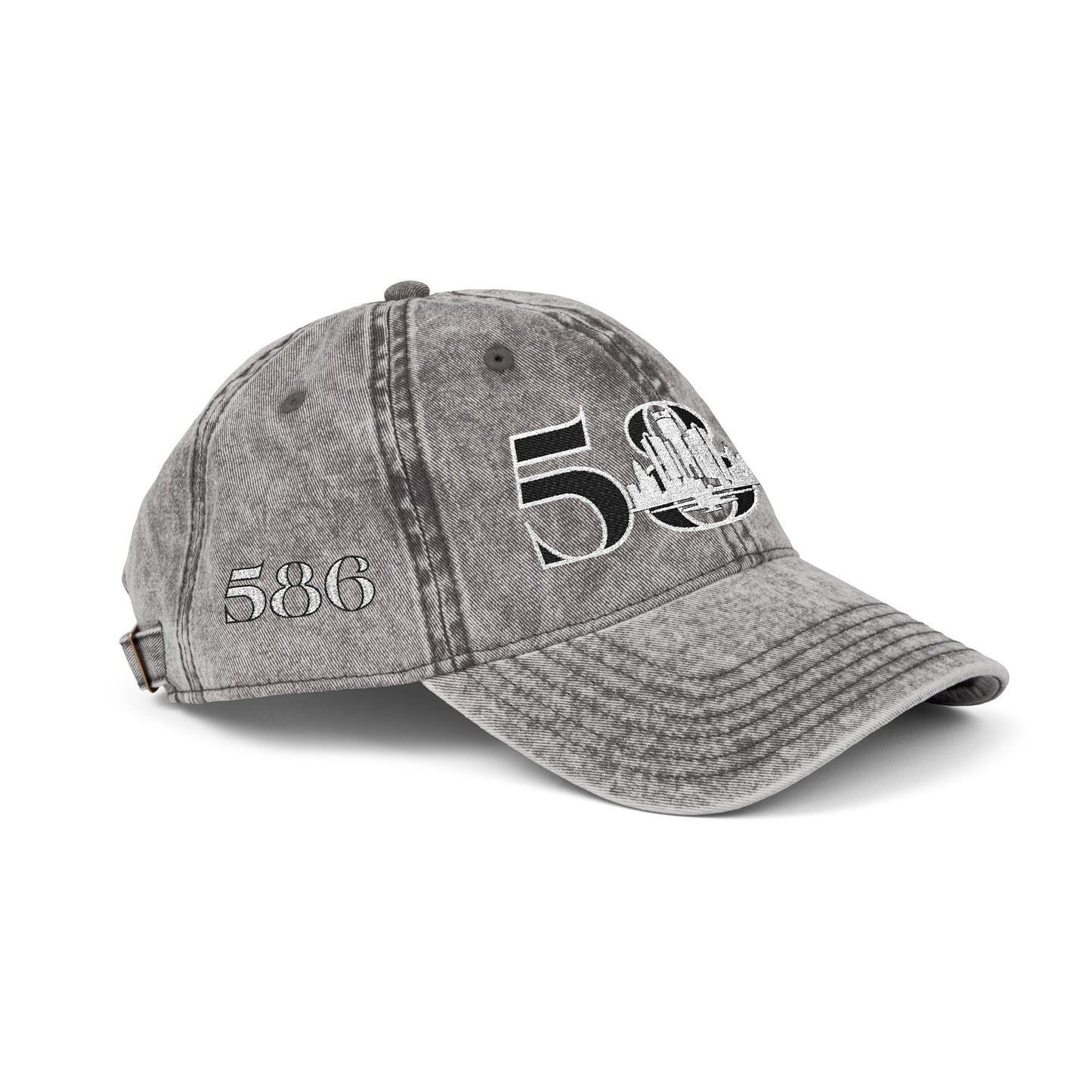 586 Skyline Vintage Embroidered Cap