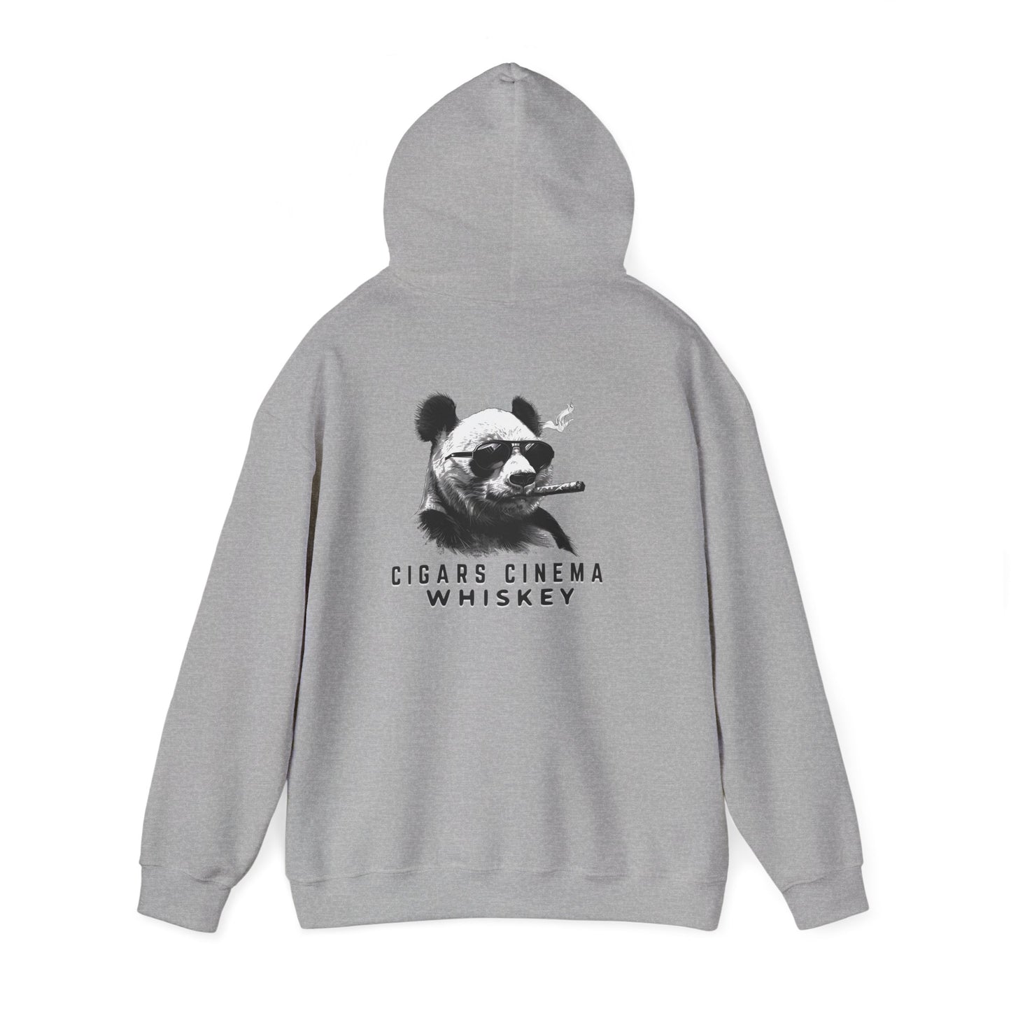 Cigars Cinema Hoodie, Cozy Unisex Sweatshirt for Film Lovers, Gift for Whiskey Enthusiasts, Perfect for Movie Nights, Holiday Apparel