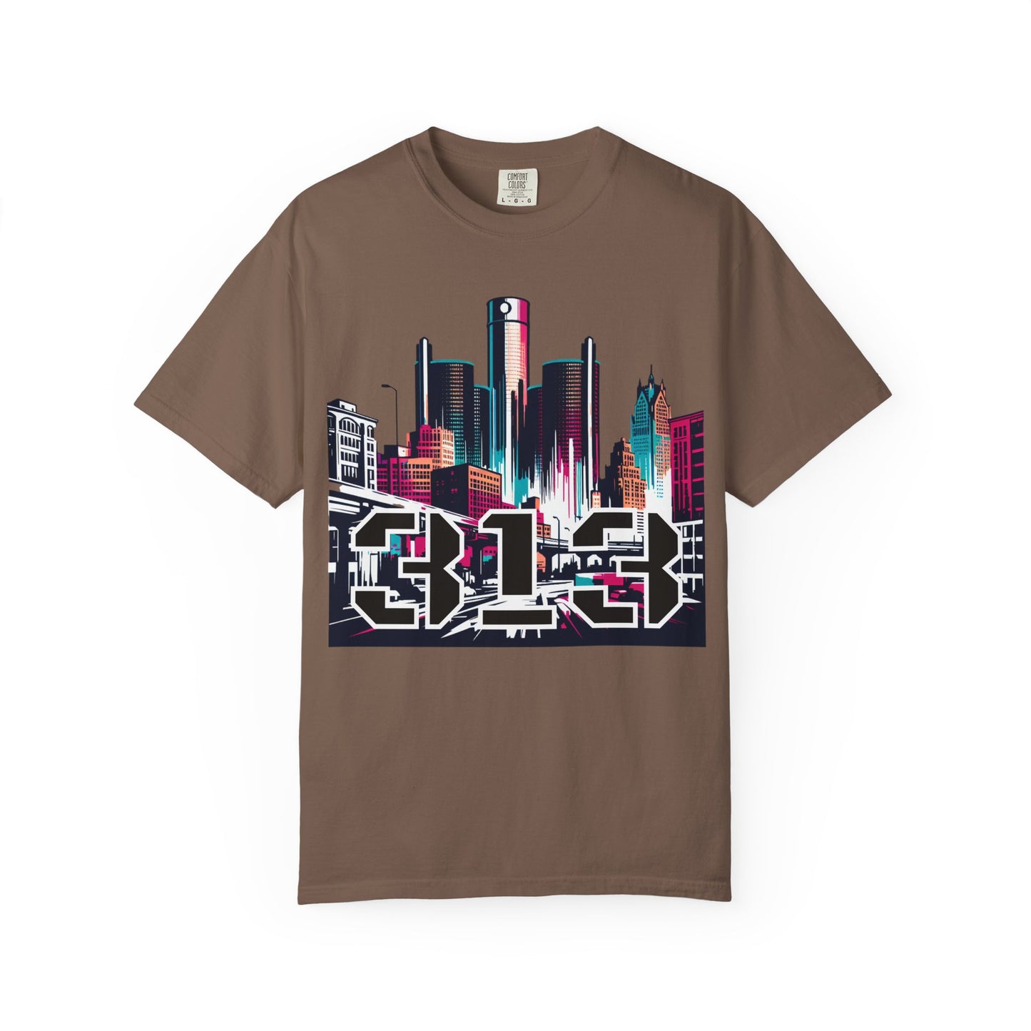 Detroit 313 Hyper Color T-shirt