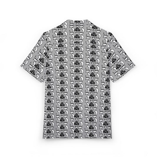 313 Skyline Hawaiian Button-Down Shirt (AOP)