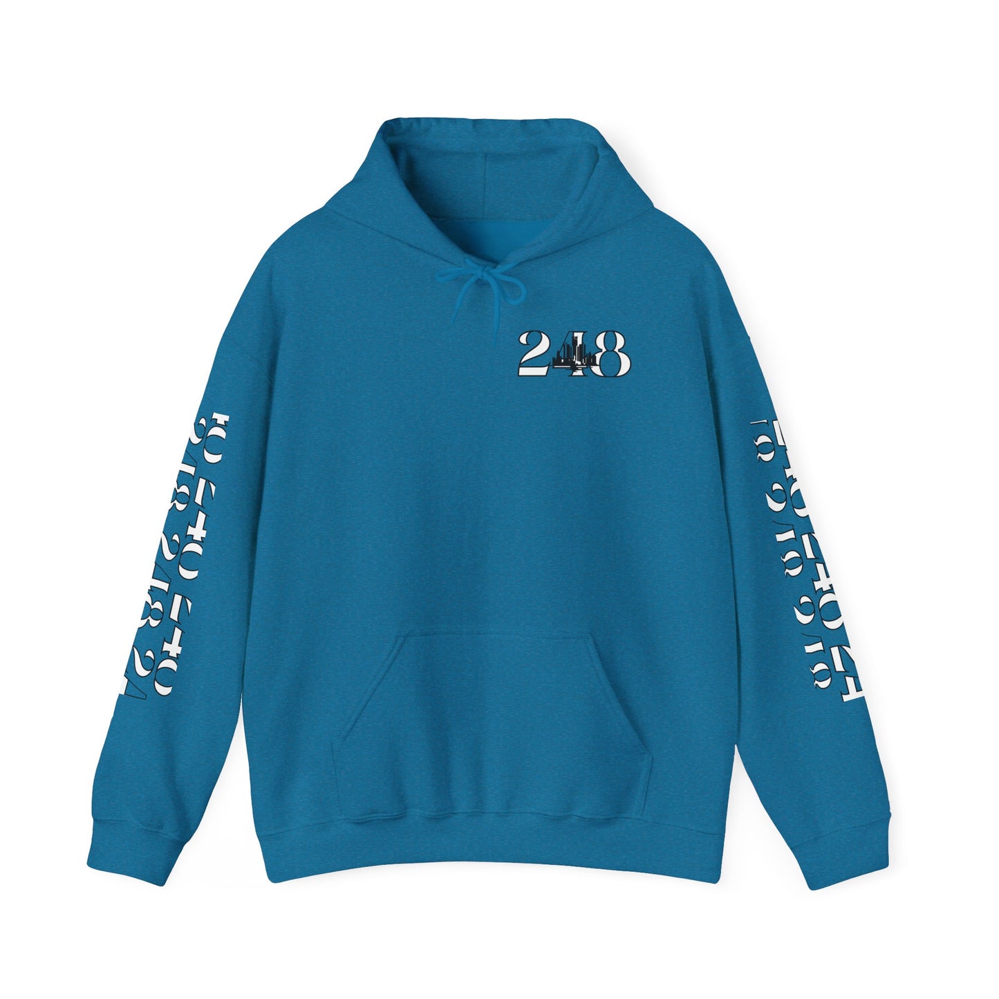 248 Skyline w Mi. Art Hoodie Sweatshirt