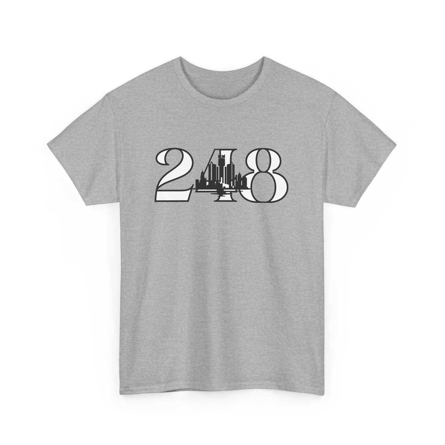 248 Skyline Tee - Unisex Heavy Cotton Shirt