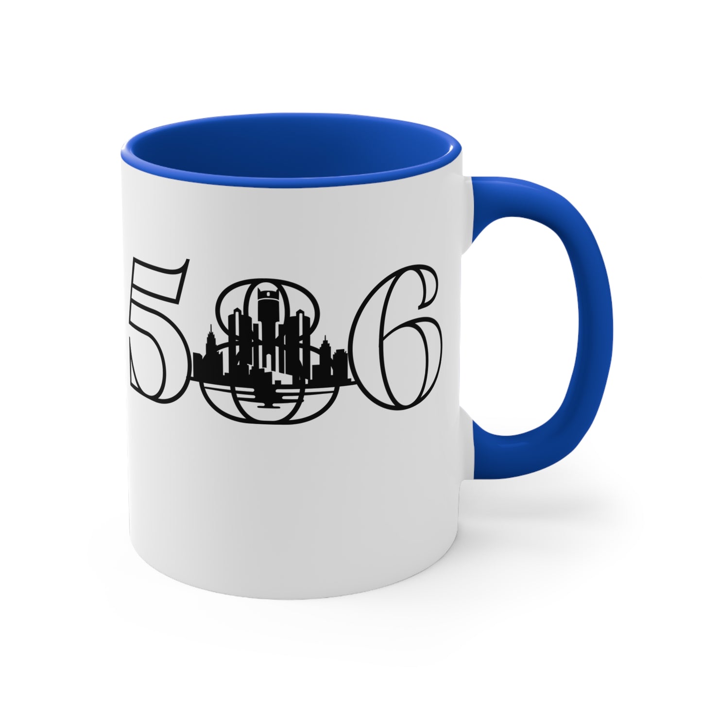 586 Skyline - Colorful Accent 11oz Mug