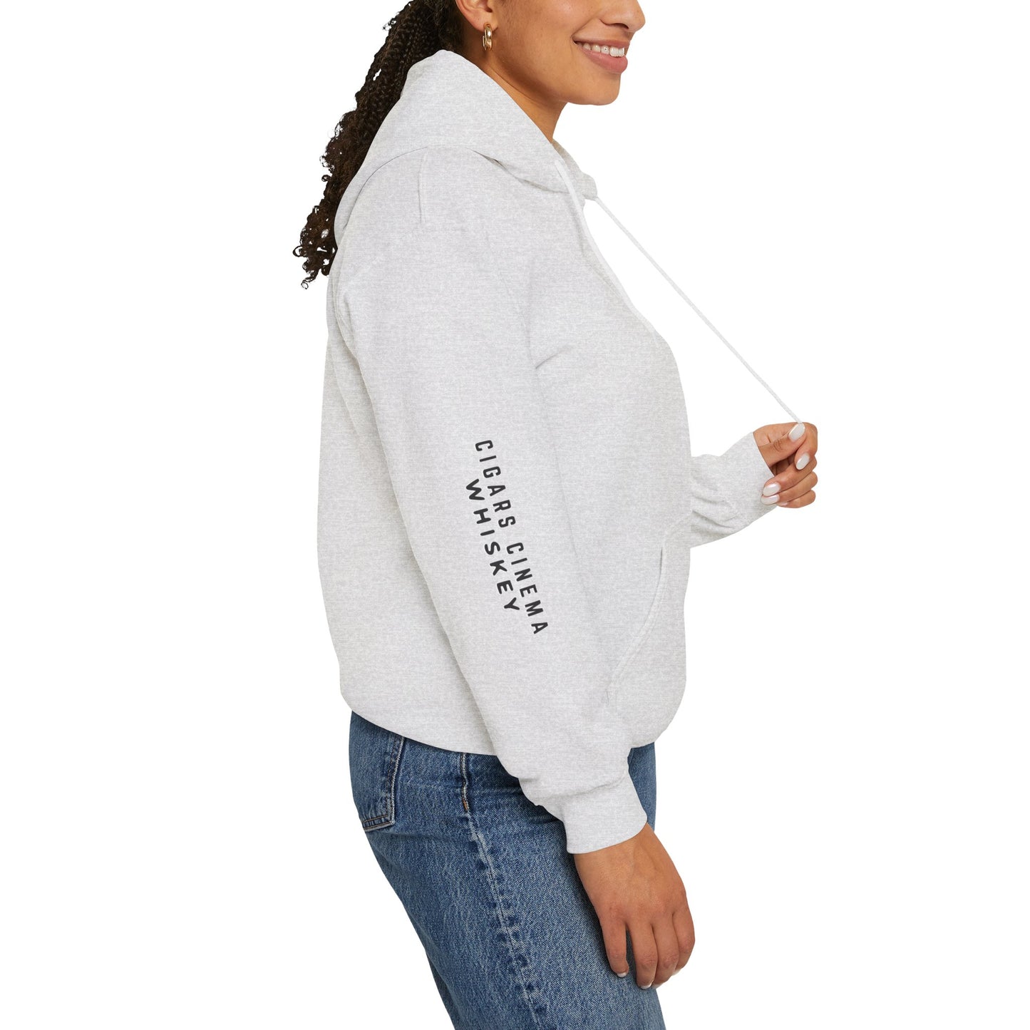 Cigars & Whiskey Bonfire Hoodie - Unisex Heavy Blend Sweatshirt