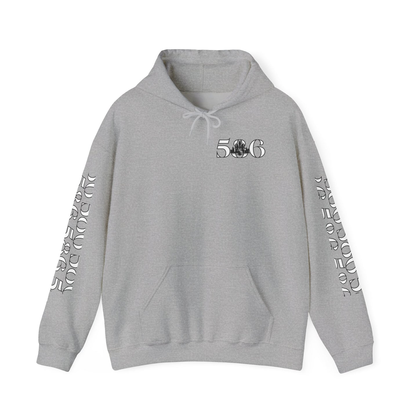 586 Skyline w Mi. Art Hoodie Sweatshirt
