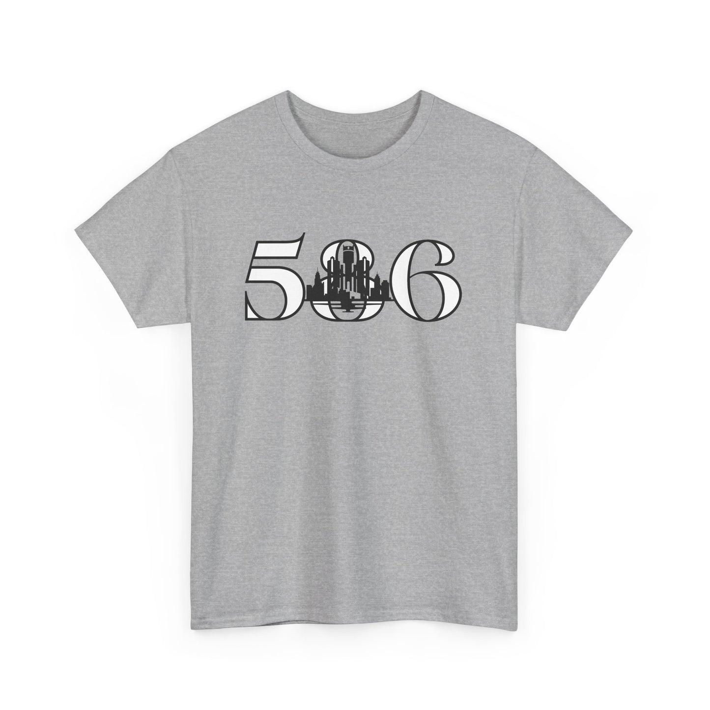 586 Skyline Tee - Unisex Heavy Cotton Shirt