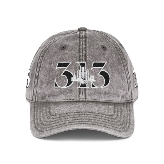 313 Skyline Vintage Embroidered Cap