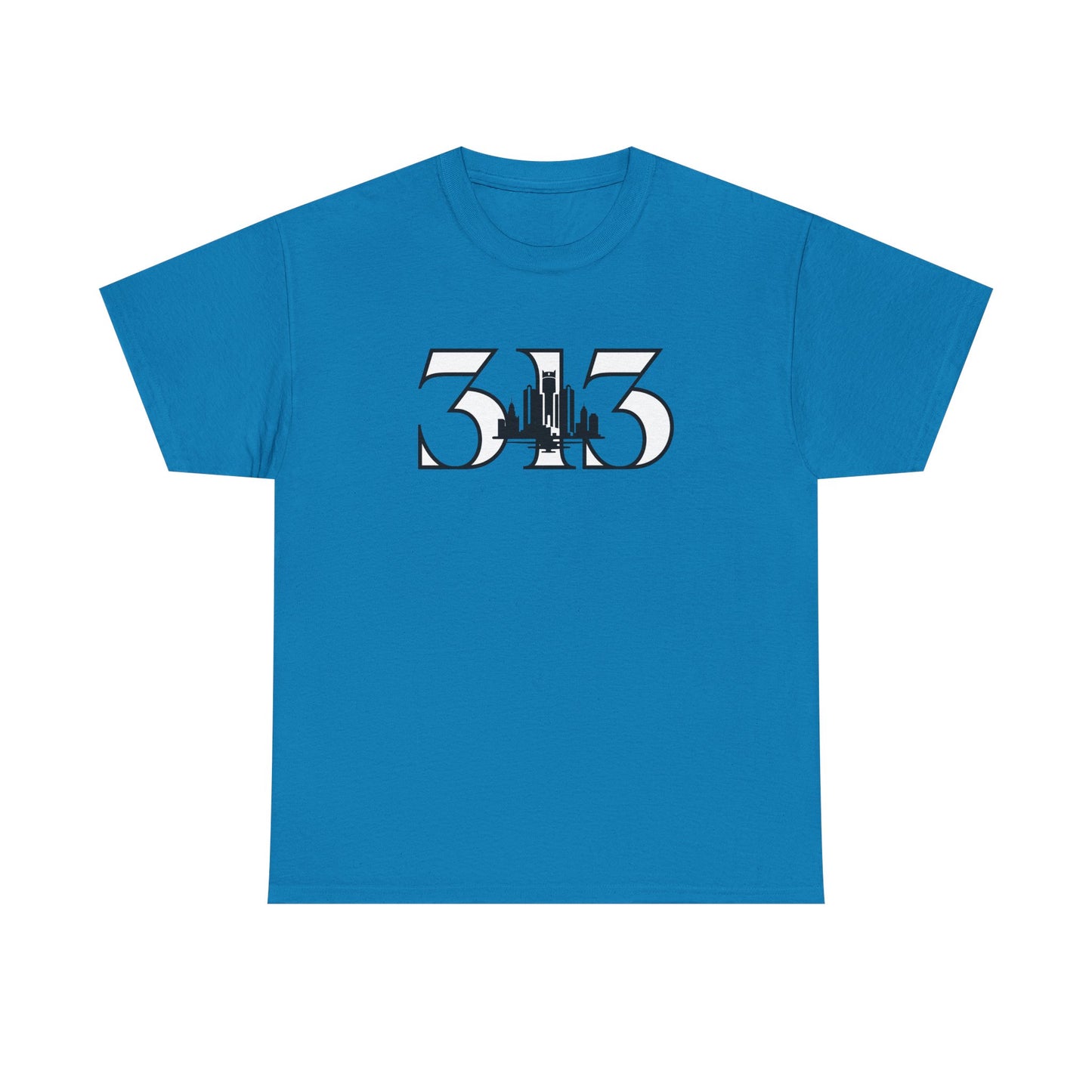 313 Skyline Tee - Unisex Heavy Cotton Shirt