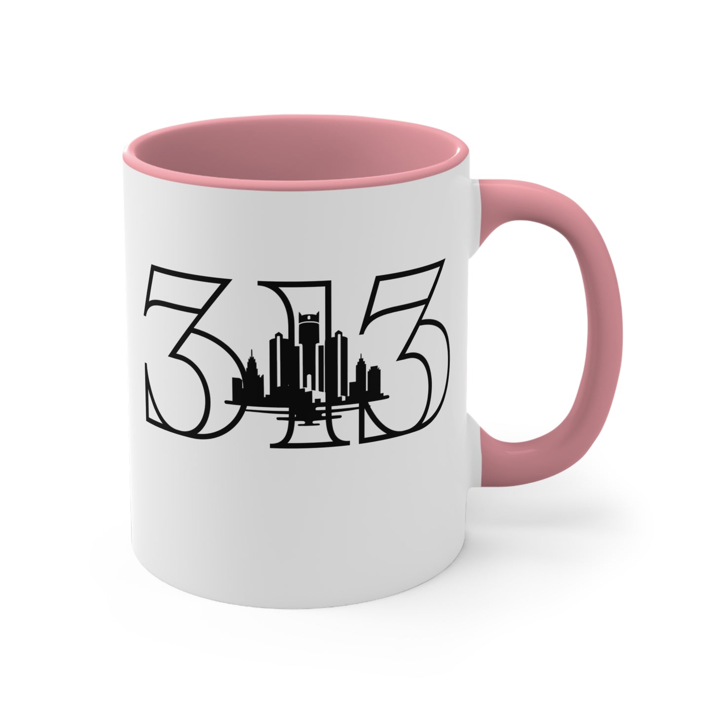 313 Skyline - Colorful Accent 11oz Mug