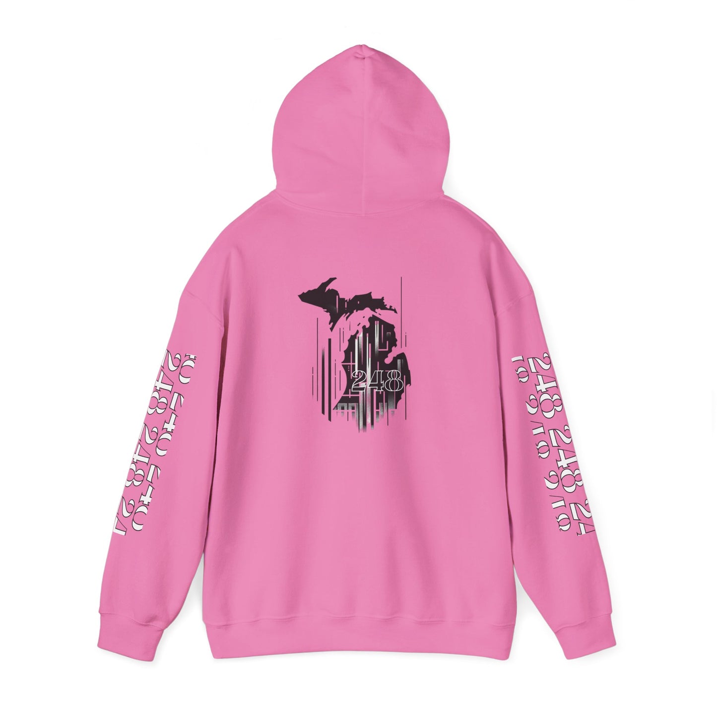 248 Skyline w Mi. Art Hoodie Sweatshirt