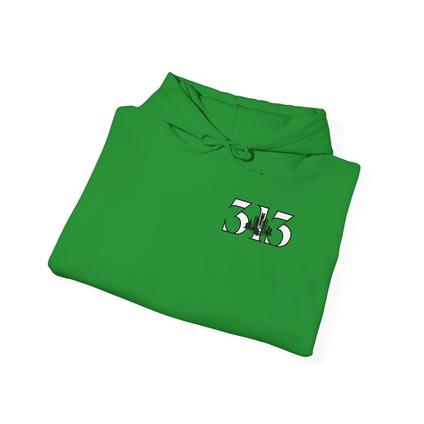 313 Skyline w Mi. Art Hoodie Sweatshirt Ver