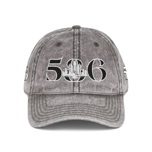 586 Skyline Vintage Embroidered Cap