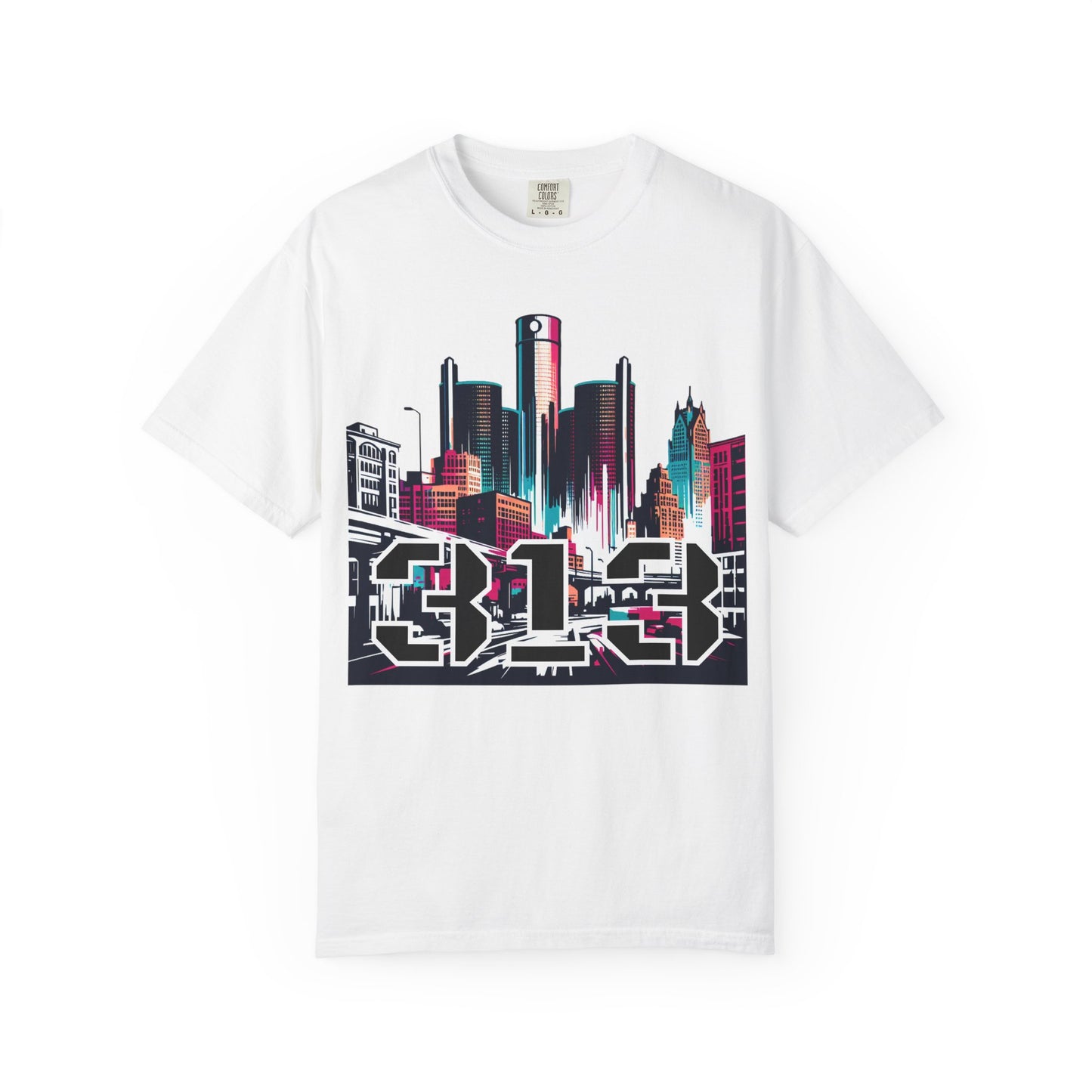 Detroit 313 Hyper Color T-shirt