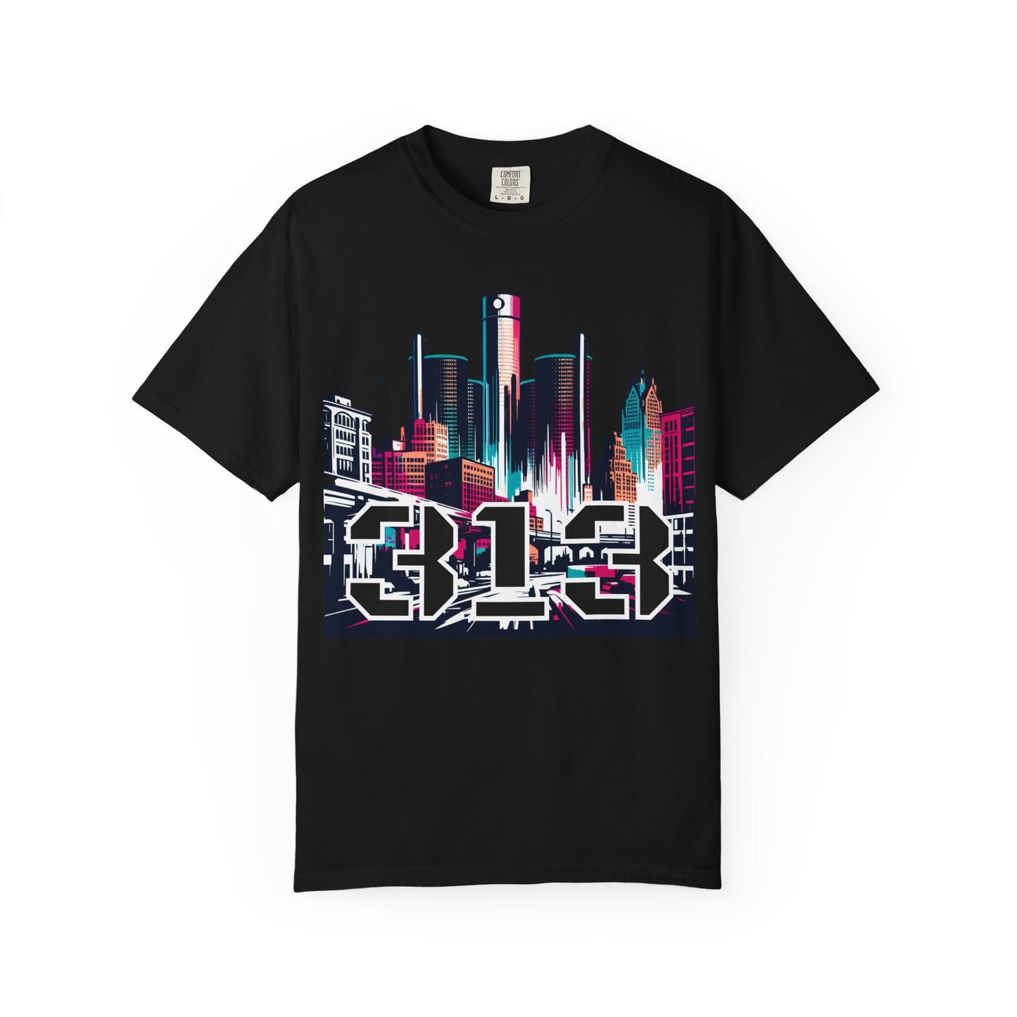 Detroit 313 Hyper Color T-shirt