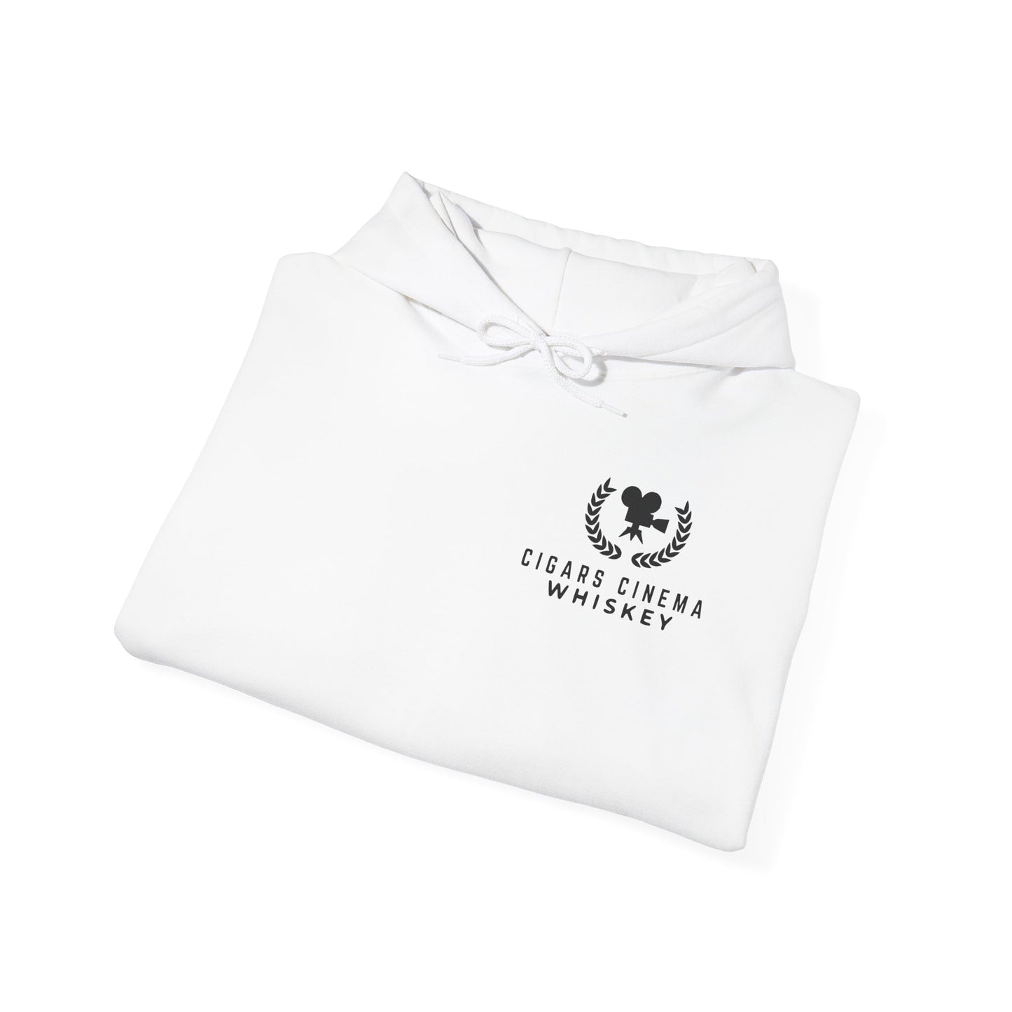 Cigars Cinema Hoodie, Cozy Unisex Sweatshirt for Film Lovers, Gift for Whiskey Enthusiasts, Perfect for Movie Nights, Holiday Apparel
