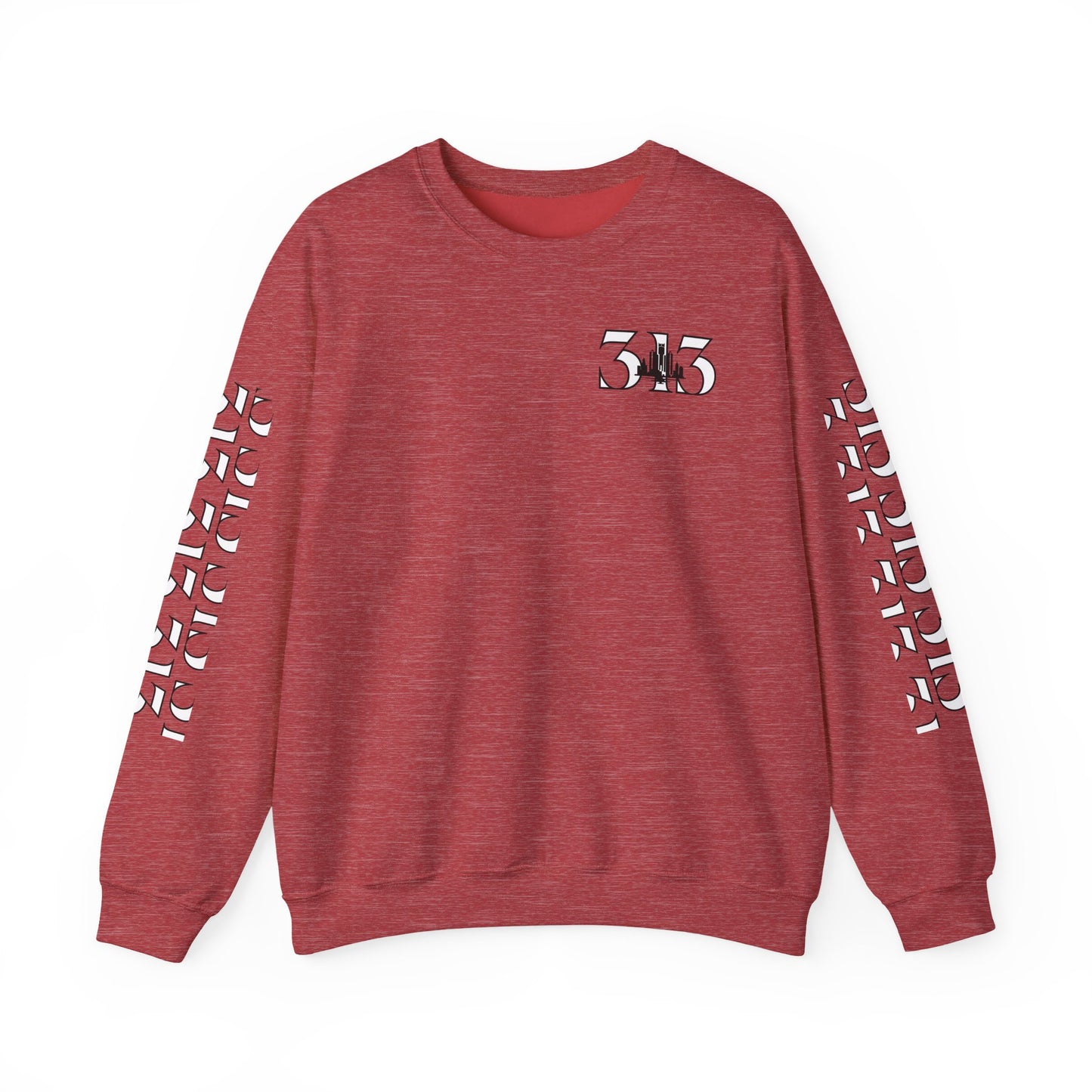 313 Skyline w Mi.Art Sweatshirt - Unisex Crewneck