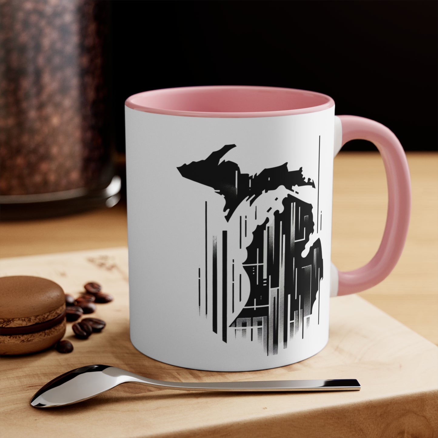 Mi-Mug Colorful Accent Mug - 11oz Coffee Cup for Nature Lovers