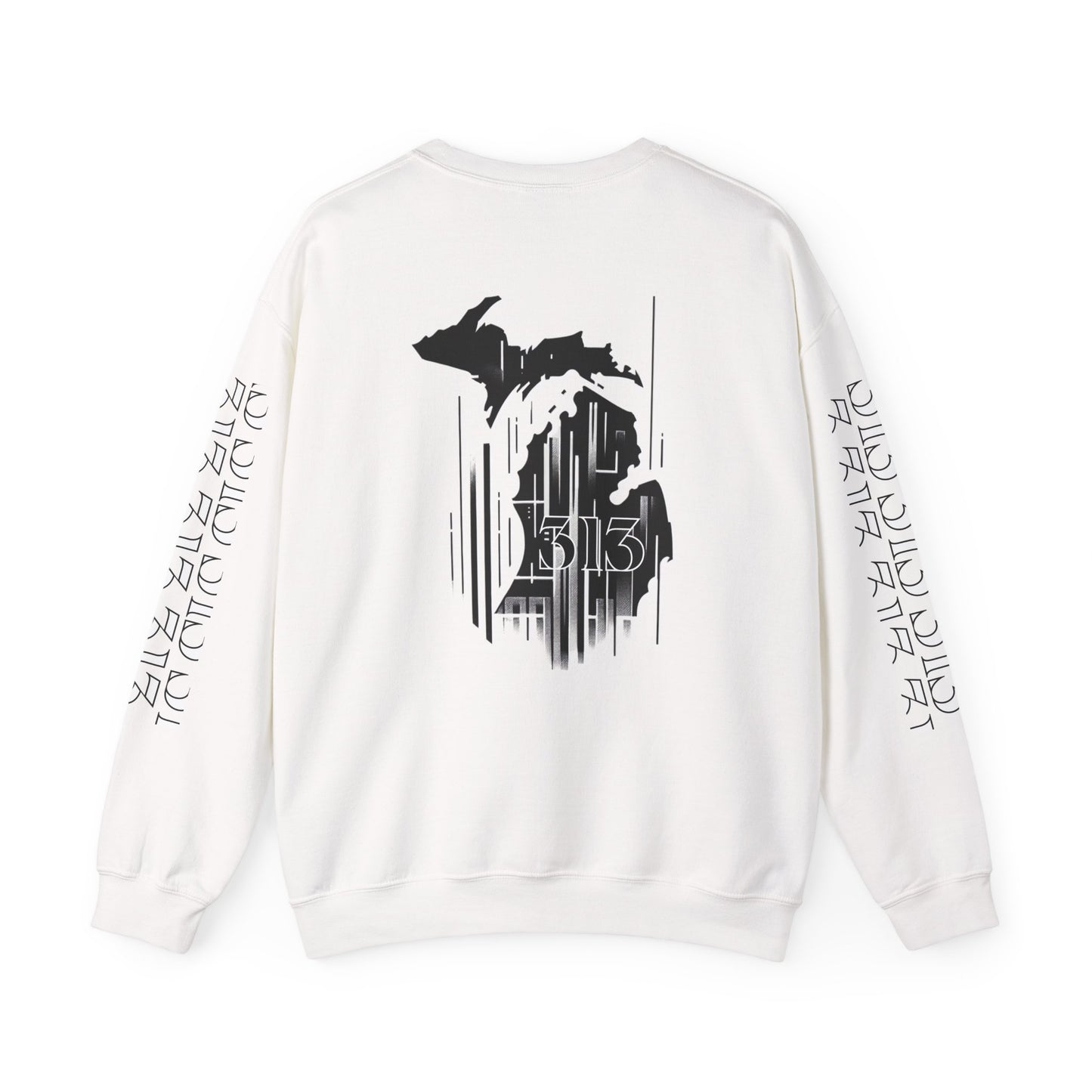 313 Skyline w Mi.Art Sweatshirt - Unisex Crewneck