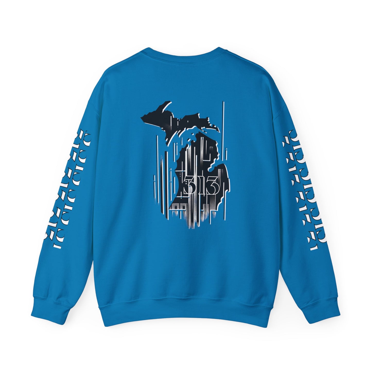 313 Skyline w Mi.Art Sweatshirt - Unisex Crewneck