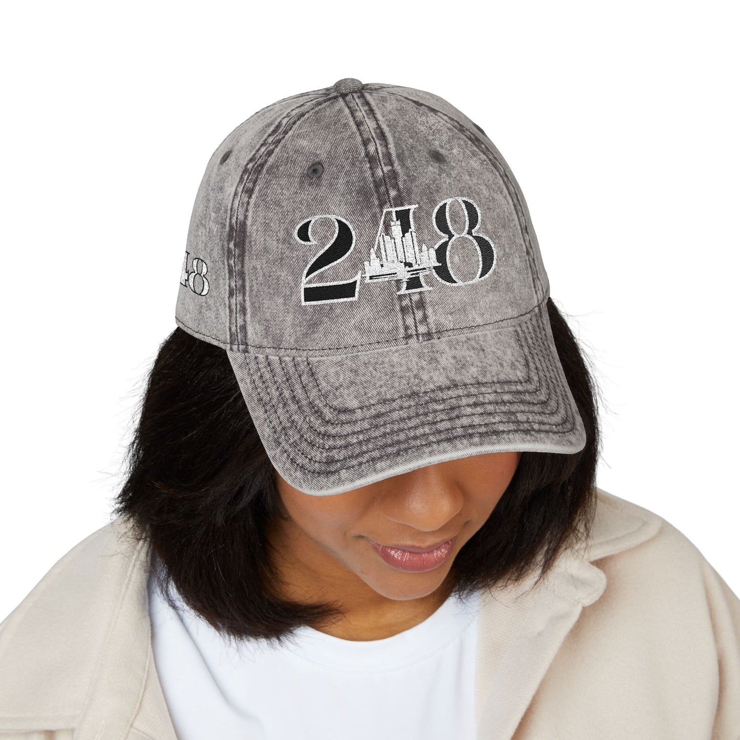 248 Skyline Vintage Embroidered Cap