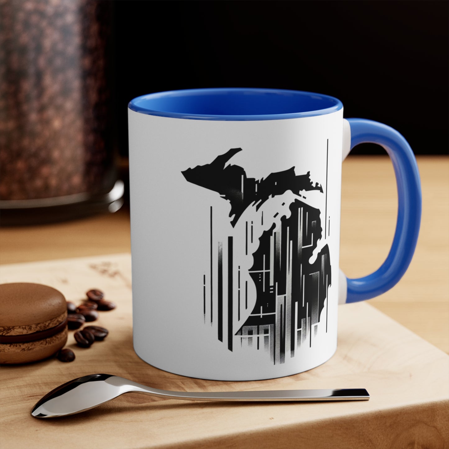 Mi-Mug Colorful Accent Mug - 11oz Coffee Cup for Nature Lovers