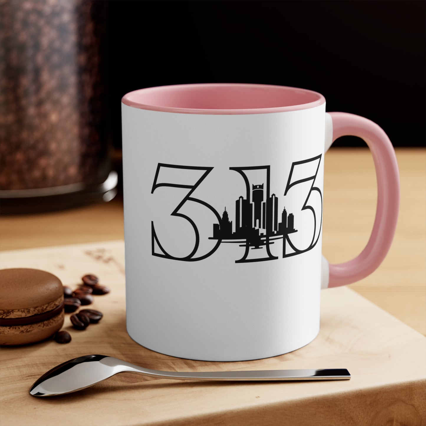 313 Skyline - Colorful Accent 11oz Mug