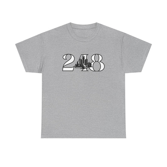 248 Skyline Tee - Unisex Heavy Cotton Shirt