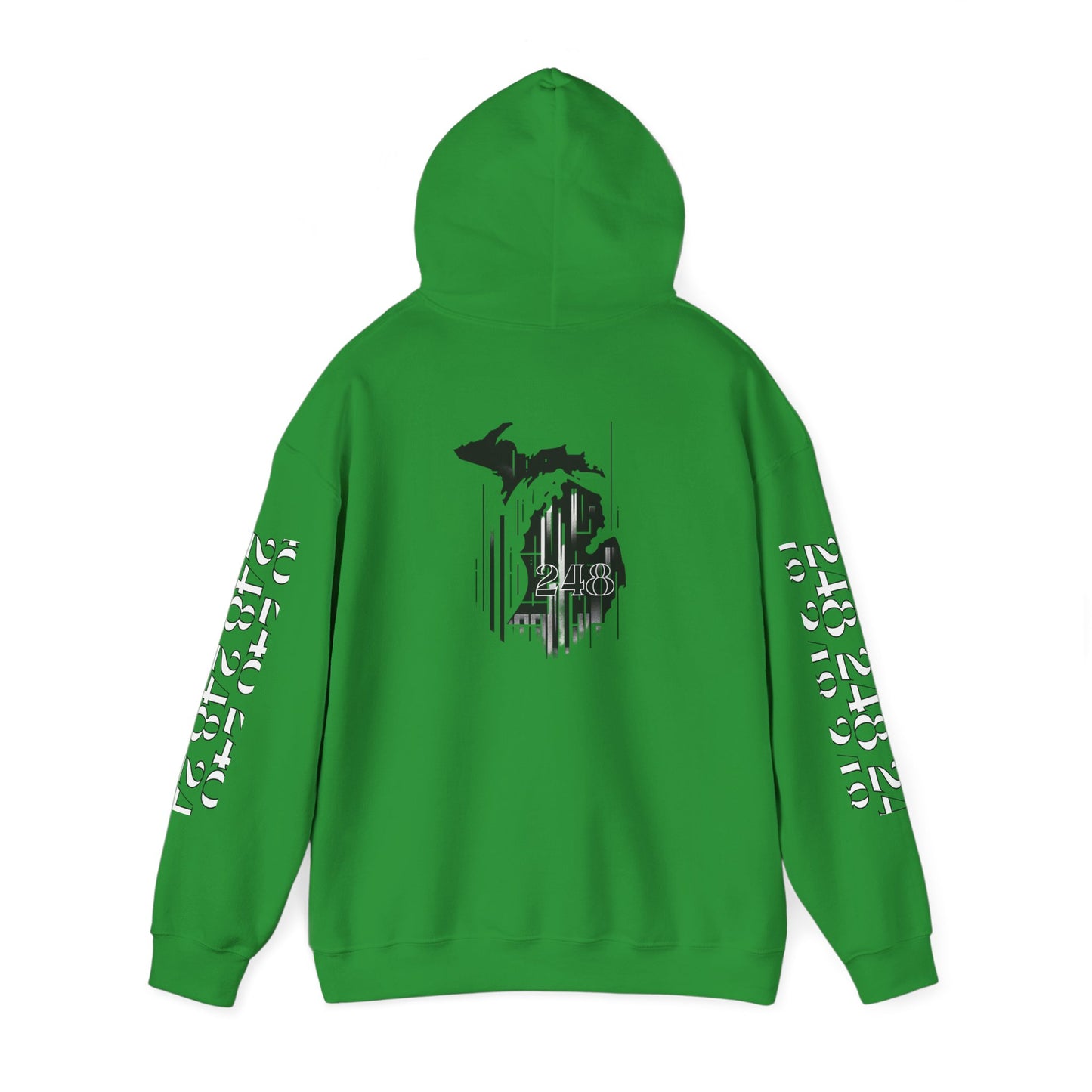 248 Skyline w Mi. Art Hoodie Sweatshirt