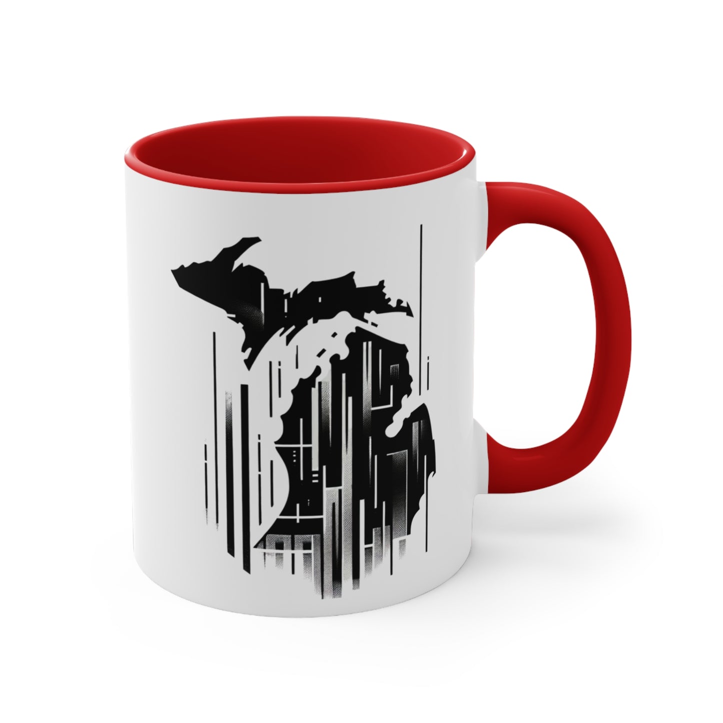 Mi-Mug Colorful Accent Mug - 11oz Coffee Cup for Nature Lovers