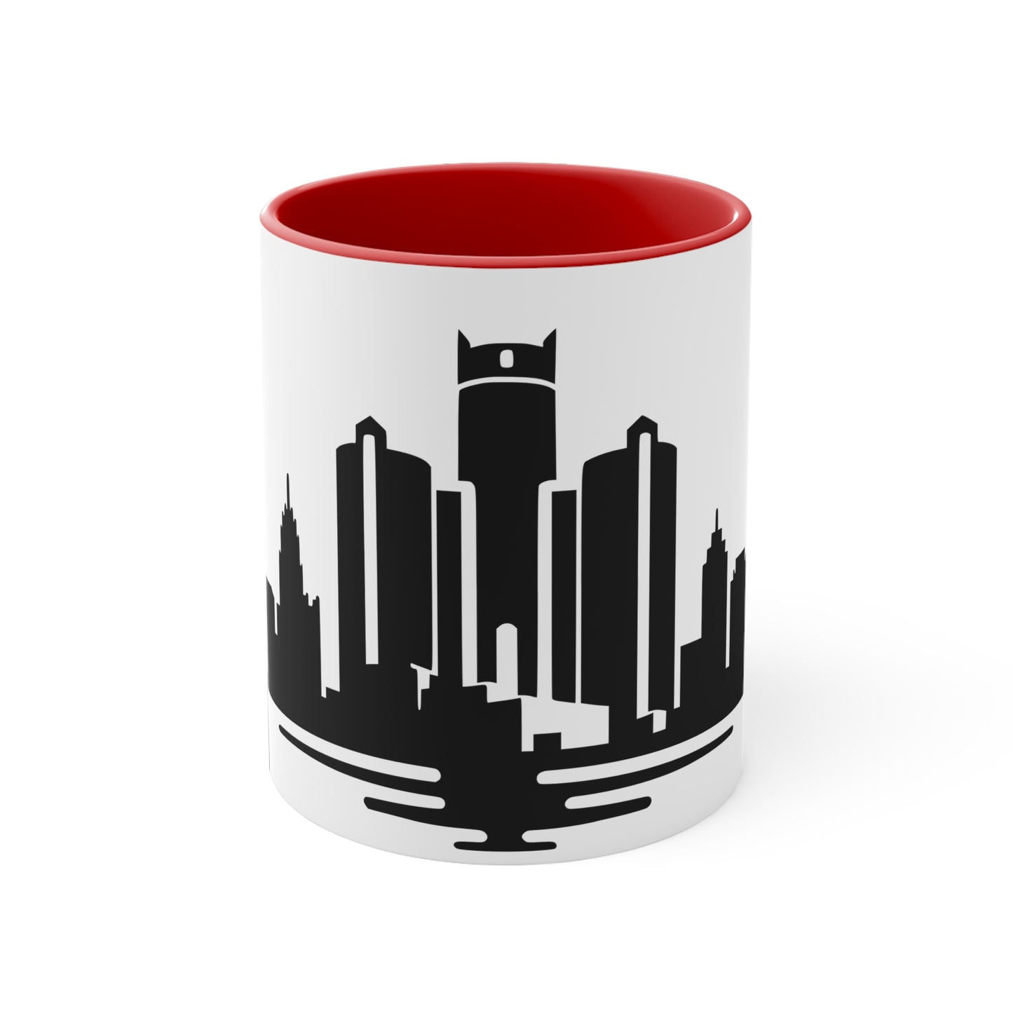 Detroit Skyline Mug - 11oz Accent Coffee Cup