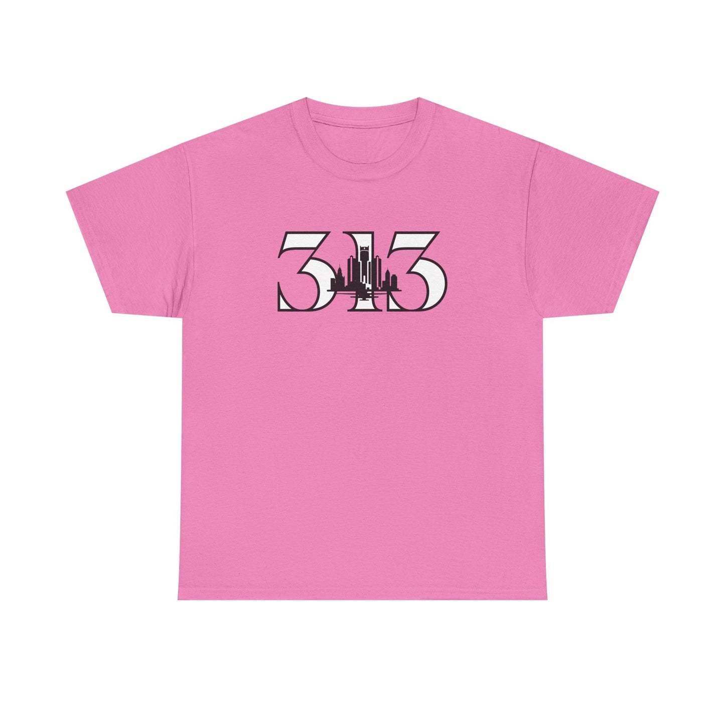 313 Skyline Tee - Unisex Heavy Cotton Shirt