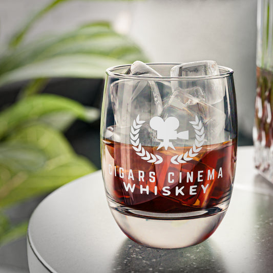 Whiskey Glass — Classic Engraved Rocks Glass for Whiskey, Scotch & Bourbon Lovers