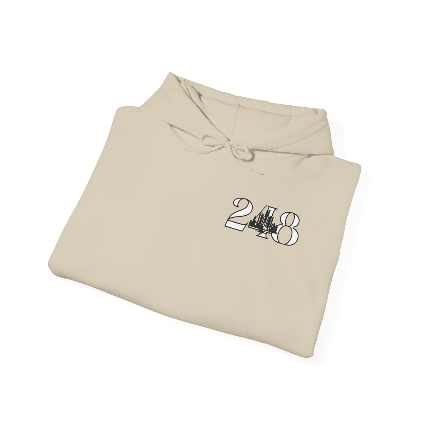 248 Skyline w Mi. Art Hoodie Sweatshirt